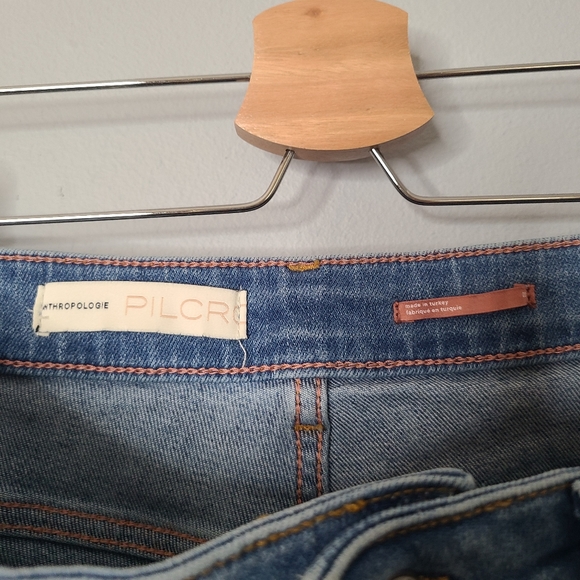 Anthropologie Pilcro High Waist Flared Button Fly Jeans - Picture 6 of 8